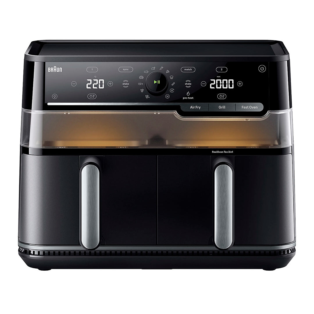 BRAUN FRITADEIRA S/OLEO 3EM1 5+5LT 2850W TD5073IBK