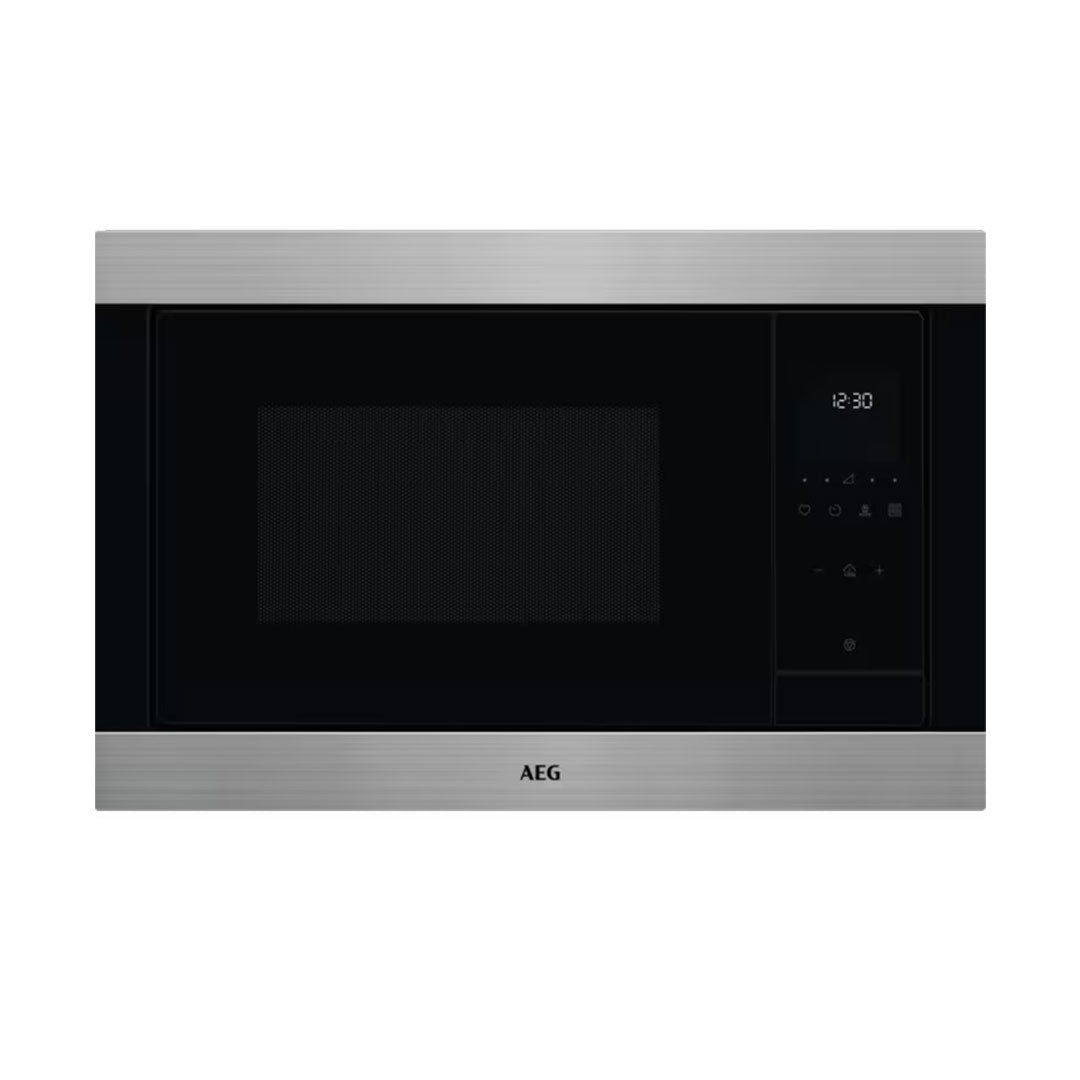 AEG MICROONDAS INTEG. 900W 25LT C/GRILL PRETO/INOX TMS5G25IEM