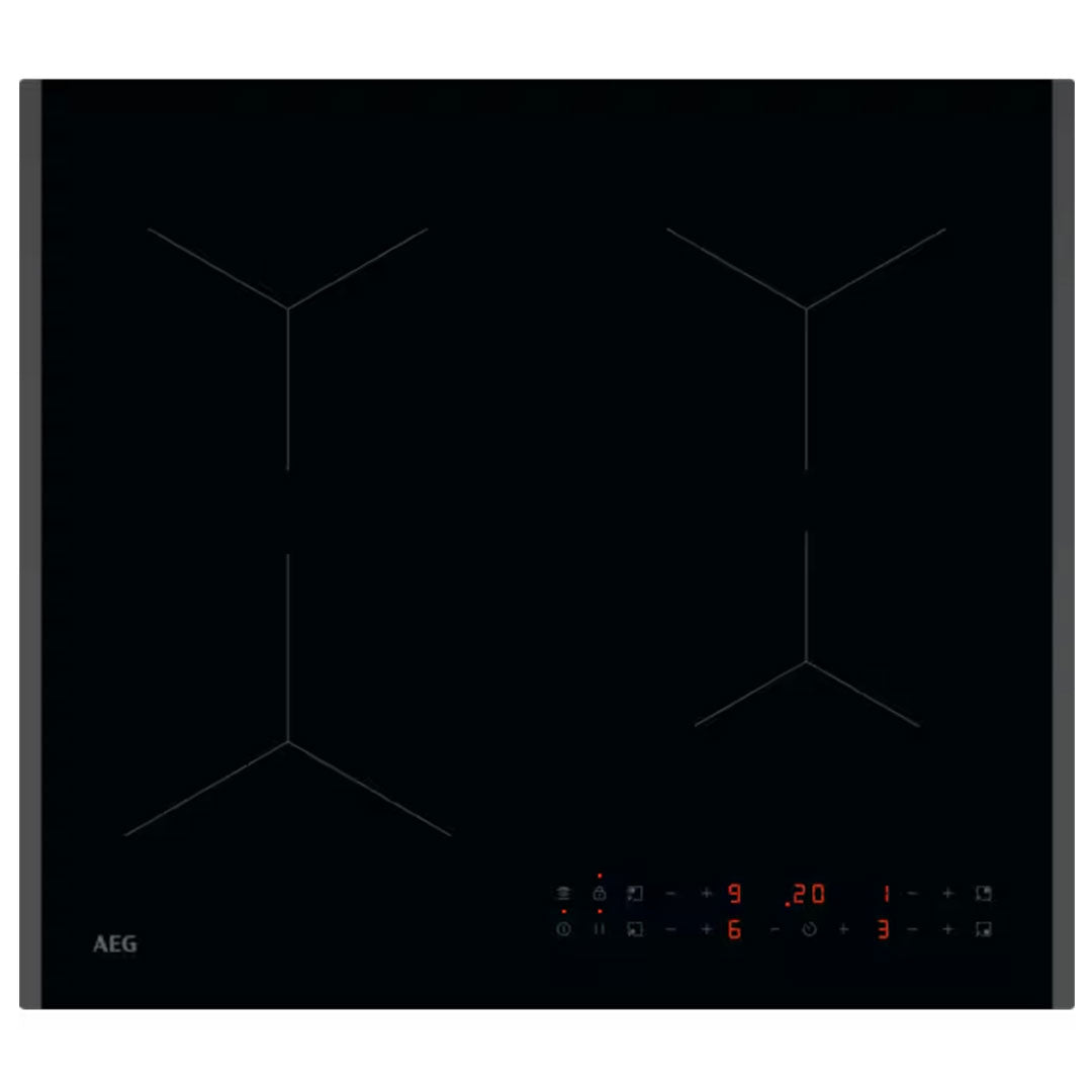 AEG PLACA INDUÇAO 60CM BISELADA POWERBOOST TN64IA00FB