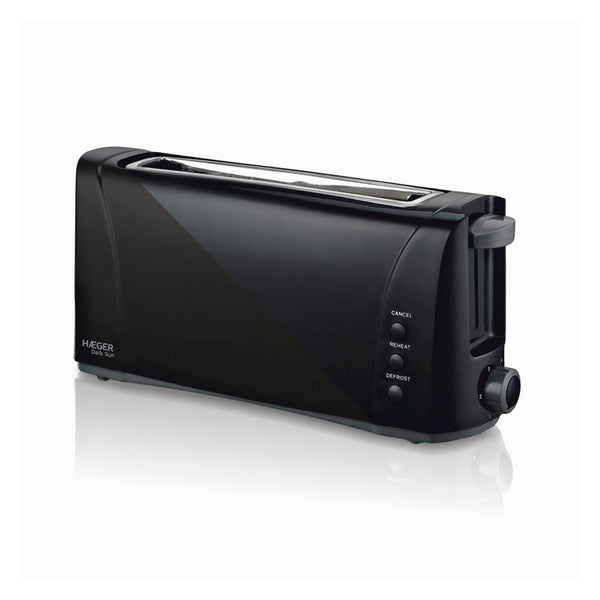 Haeger Torradeira 1000W 1 Ranhura Extra Larga Preta