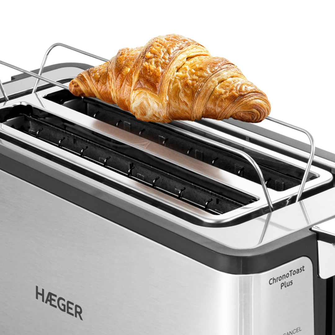 Haeger Torradeira 1500W 2 Ranhuras INOX