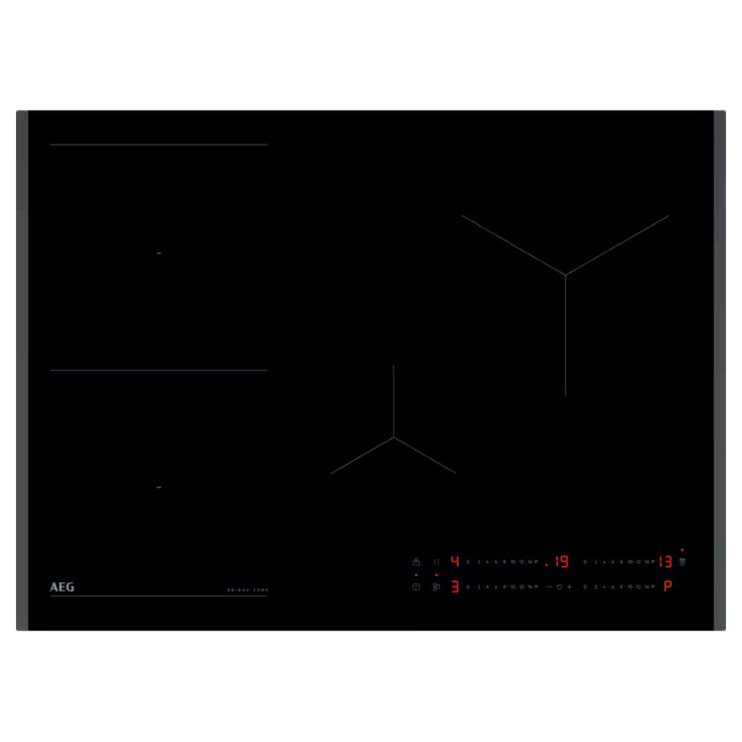 AEG PLACA INDUÇAO 70CM 4 ZONAS BISELADA TO74IB00FB