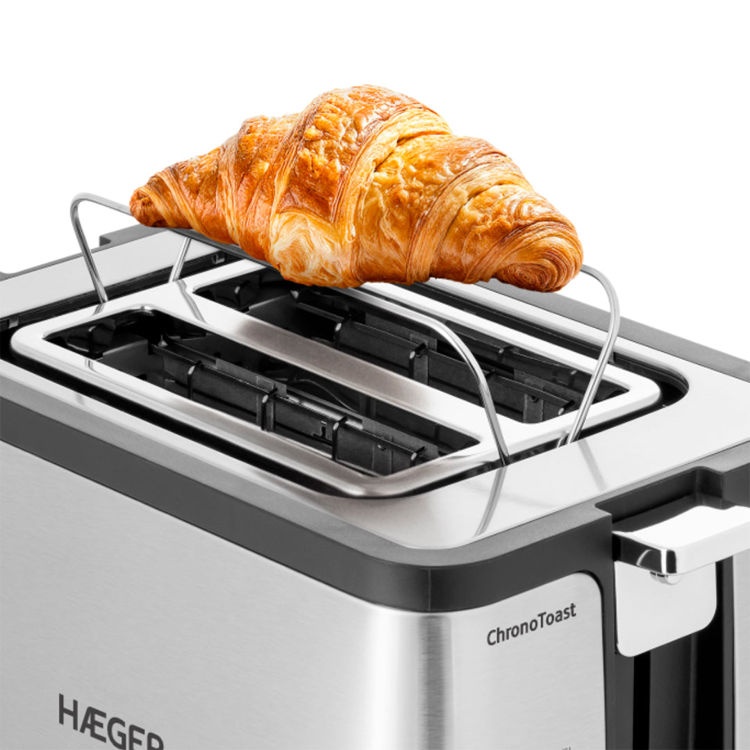 Haeger Torradeira 800W 2 Ranhuras INOX