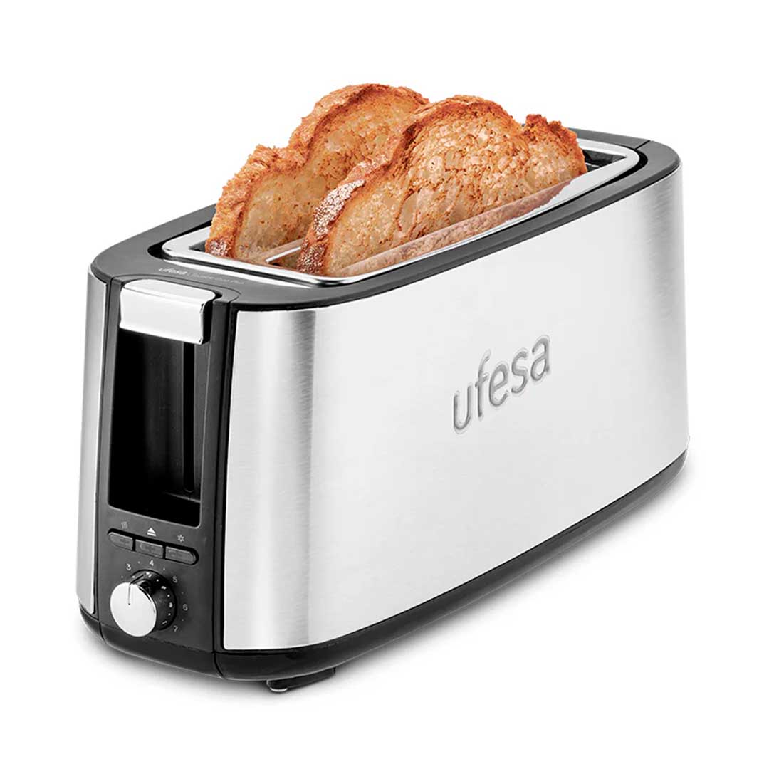 UFESA TORRADEIRA 750W 2 FENDAS INOX TOASTIEDUO
