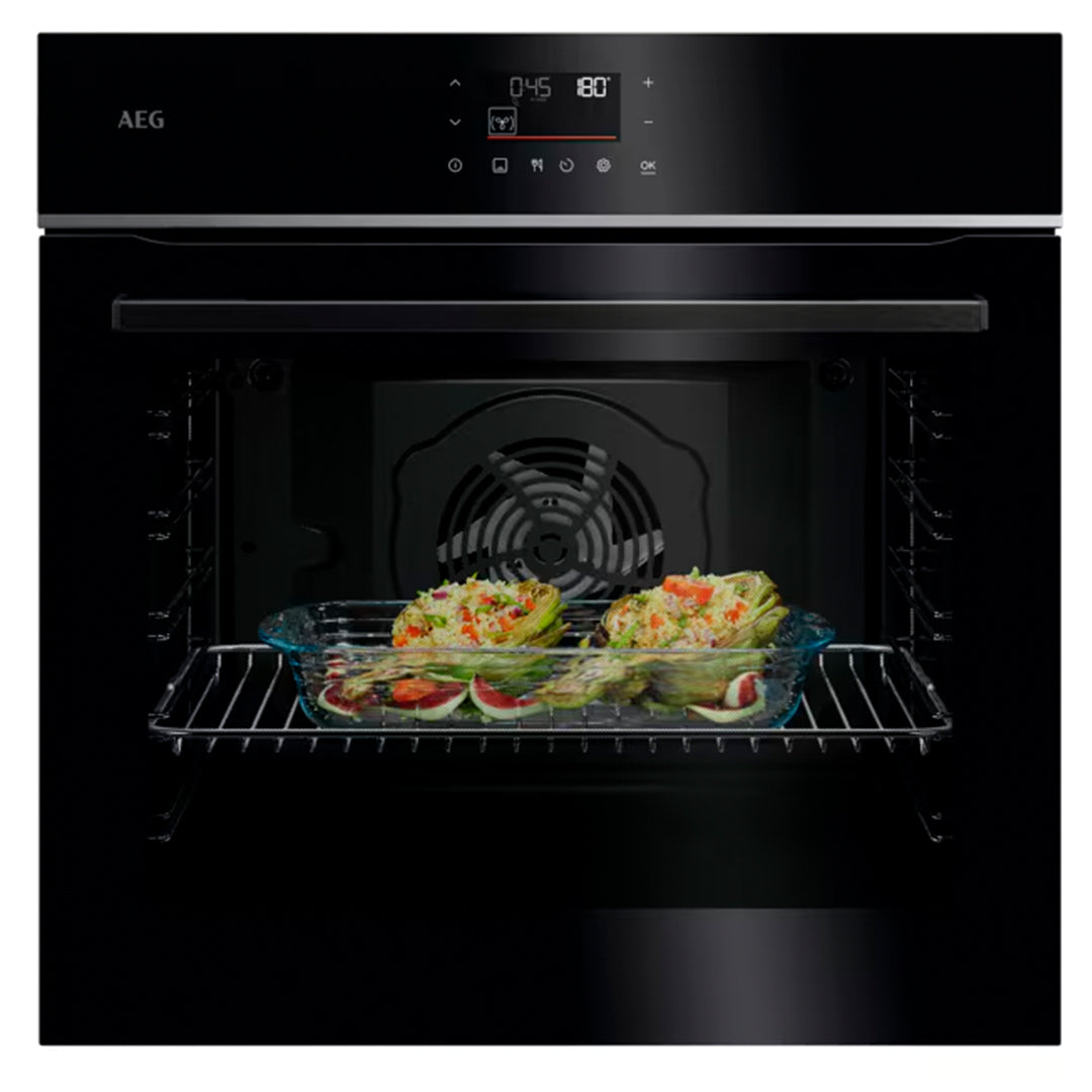 AEG Forno Multifunçoes Pirolitico 72LT Inox (a++)