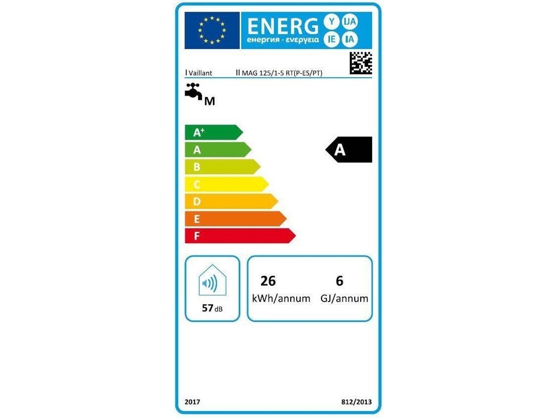 VAILLANT ESQUENTADOR ESTANQUE ELECTRONICO 12LT BUT A TURBOMAGPLUS12BUT
