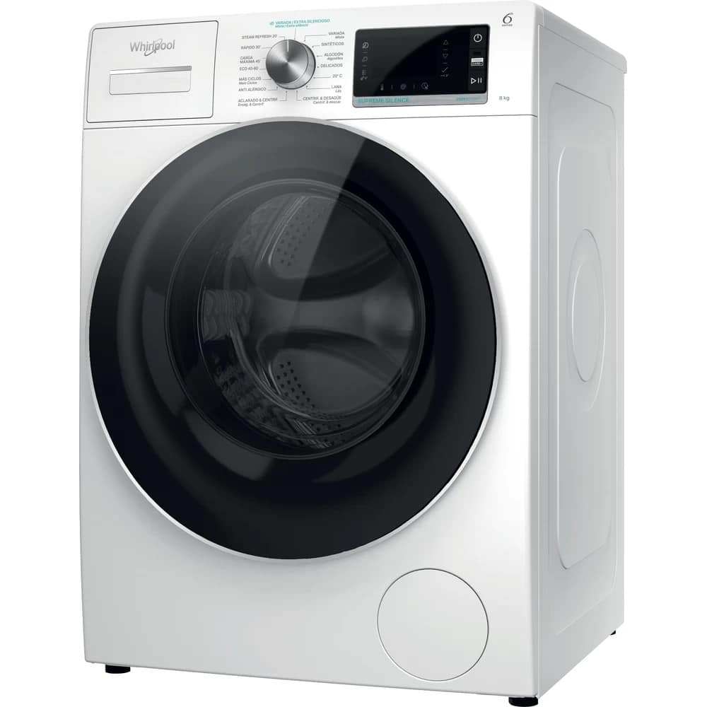 Máquina de Lavar Roupa Whirlpool W6 W845WR SPT (8Kg - 1400 rpm)