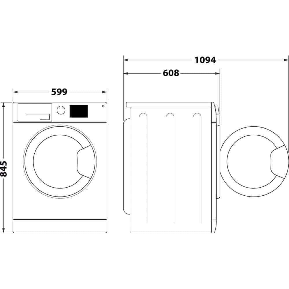 Máquina de Lavar Roupa Whirlpool W8 W846WR SPT (8Kg - 1400 rpm)