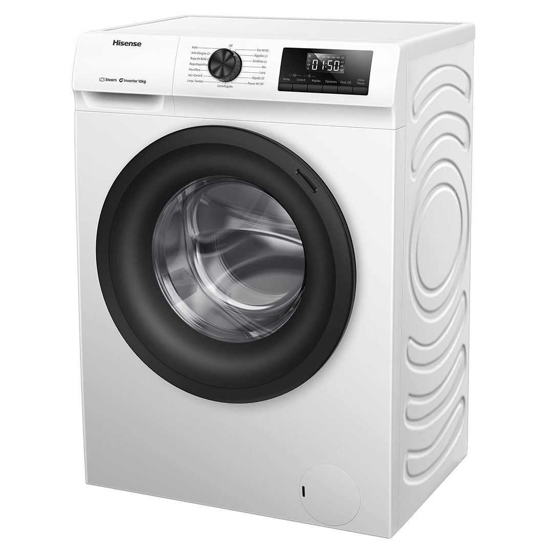 HISENSE MAQUINA ROUPA 10KG 1400RT INVERTER (A) WF1Q1041BW