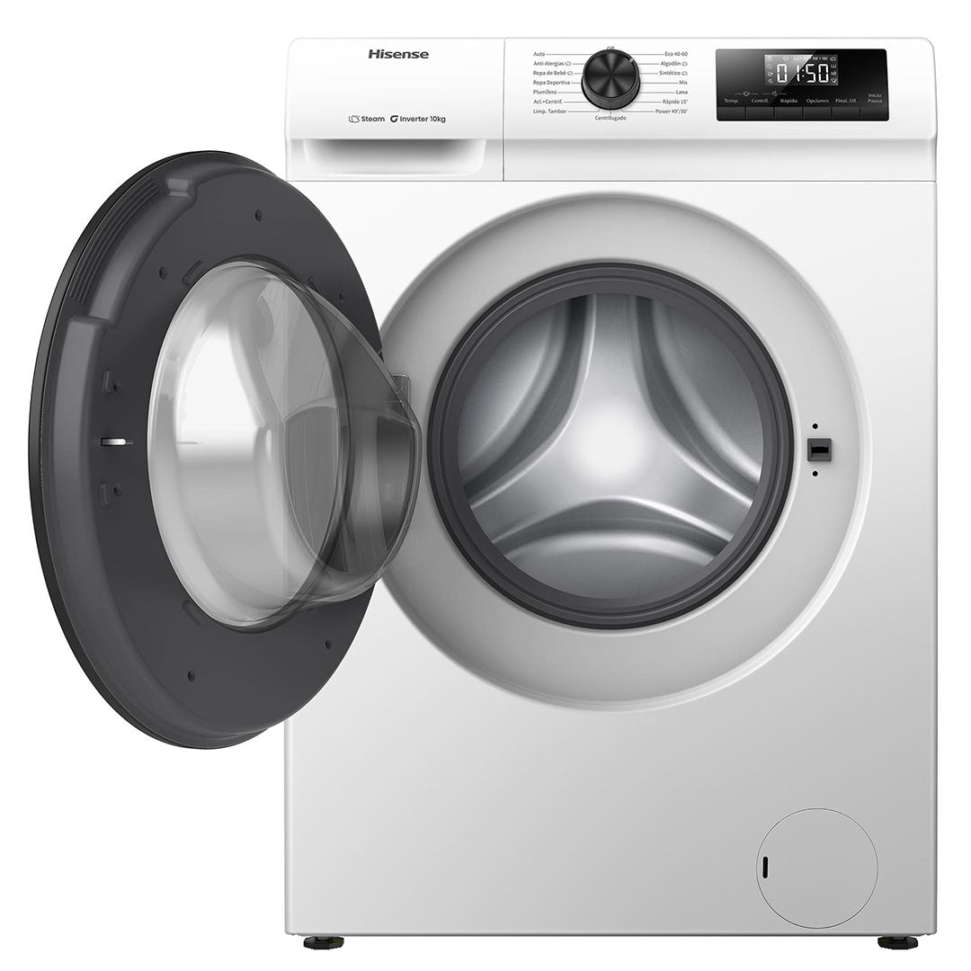 HISENSE MAQUINA ROUPA 10KG 1400RT INVERTER (A) WF1Q1041BW