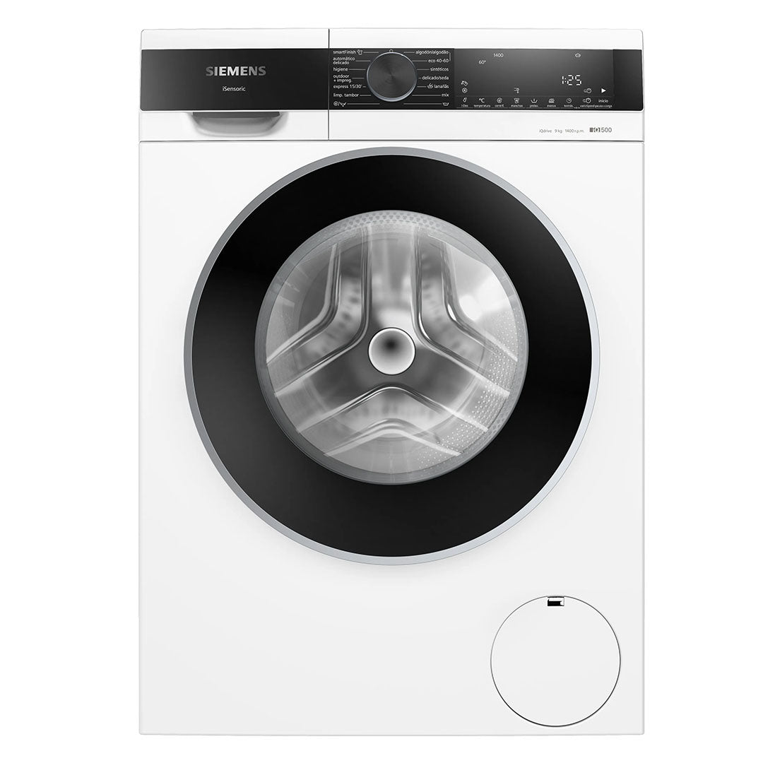 SIEMENS MAQUINA ROUPA 9KG 1400RT IDOS IQDRIVE IQ500 (A) WG44G2F1ES