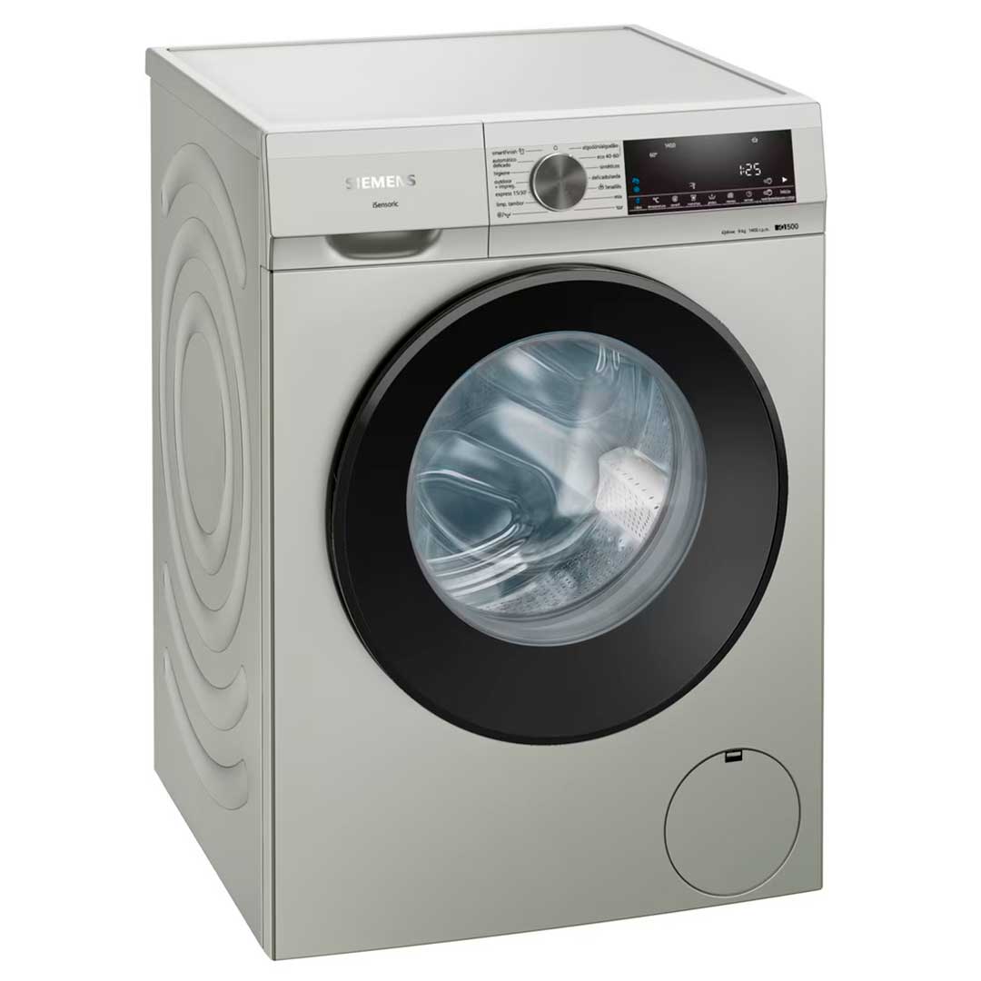 SIEMENS MAQUINA ROUPA 9KG 1400RT IQD500 CINZA (A) WG44G2FAES