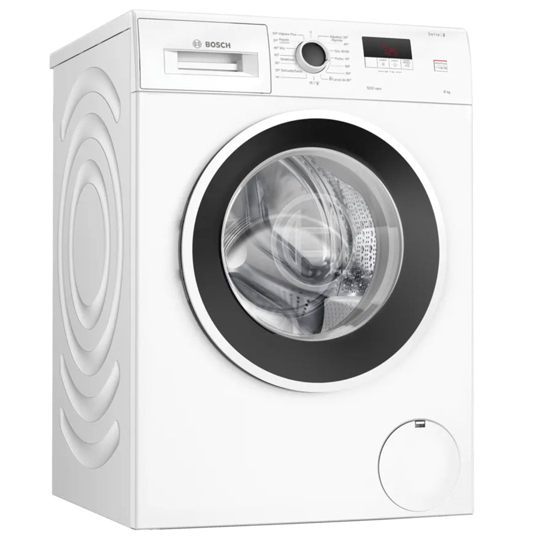 BOSCH MAQUINA ROUPA 8KG 1200RT (A) WGE03200ES