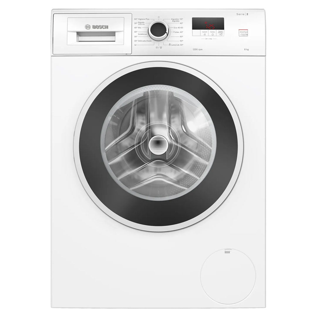BOSCH MAQUINA ROUPA 8KG 1200RT (A) WGE03200ES