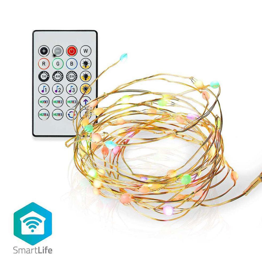 NEDIS FAIXA LED SMARTLIFE WIFI ANDROID IOS WIFILX51RGB