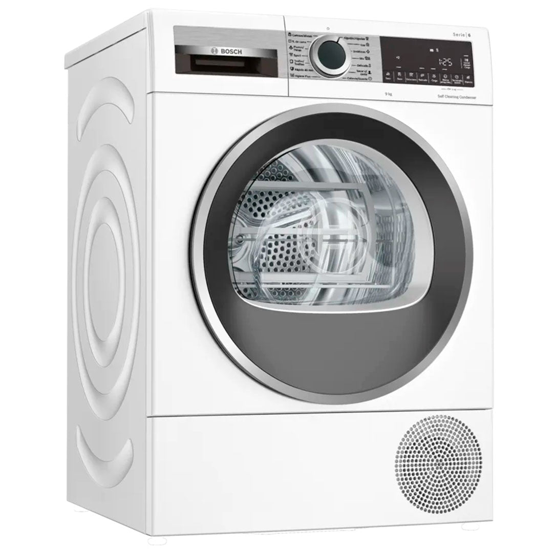 BOSCH SECADOR ROUPA 9KG CONDENSAÇAO BOMBA CALOR A+++ WQG245D1ES