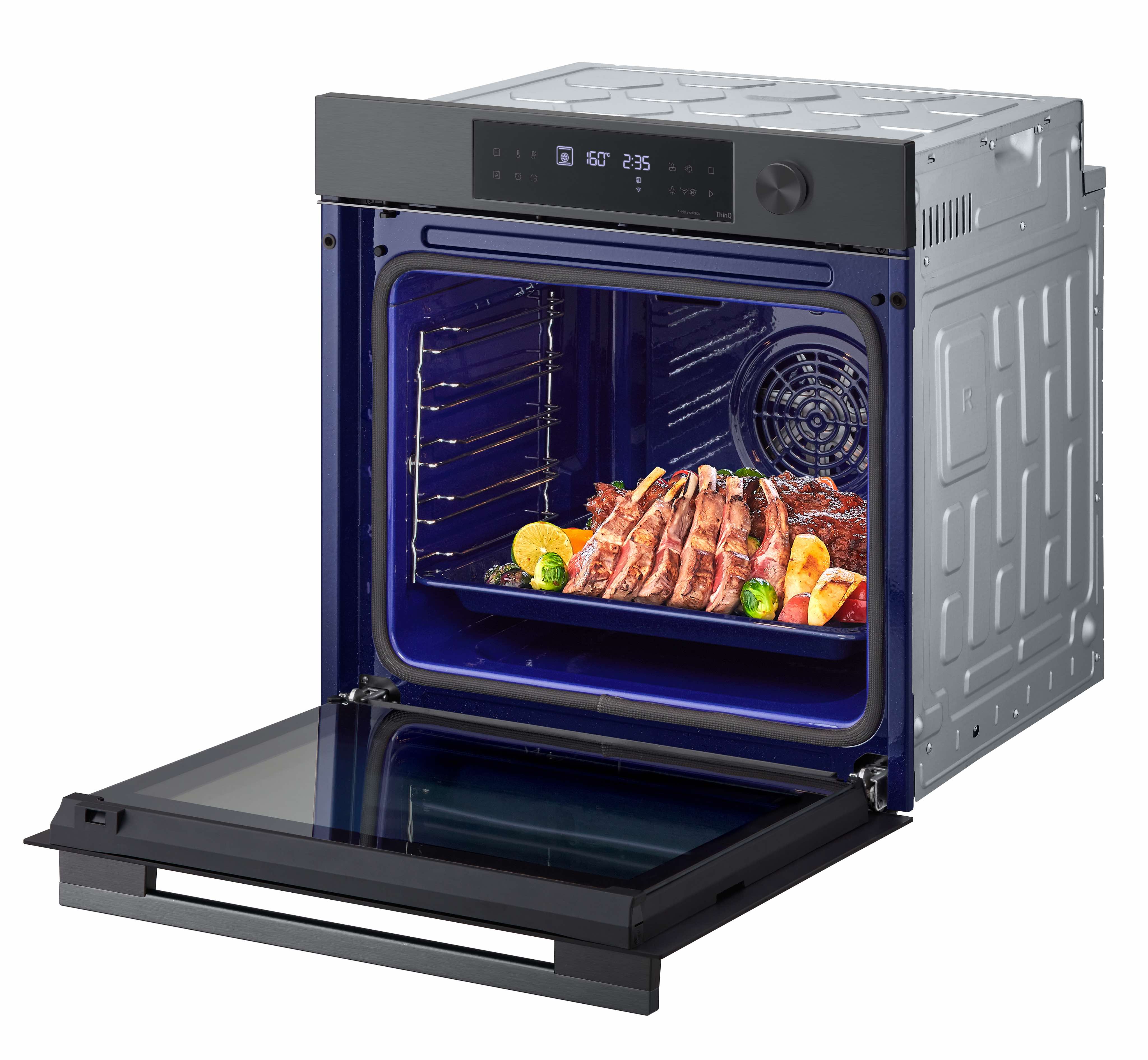 LG Forno Multif Pirolitico Easyclean 76LT Inox A+