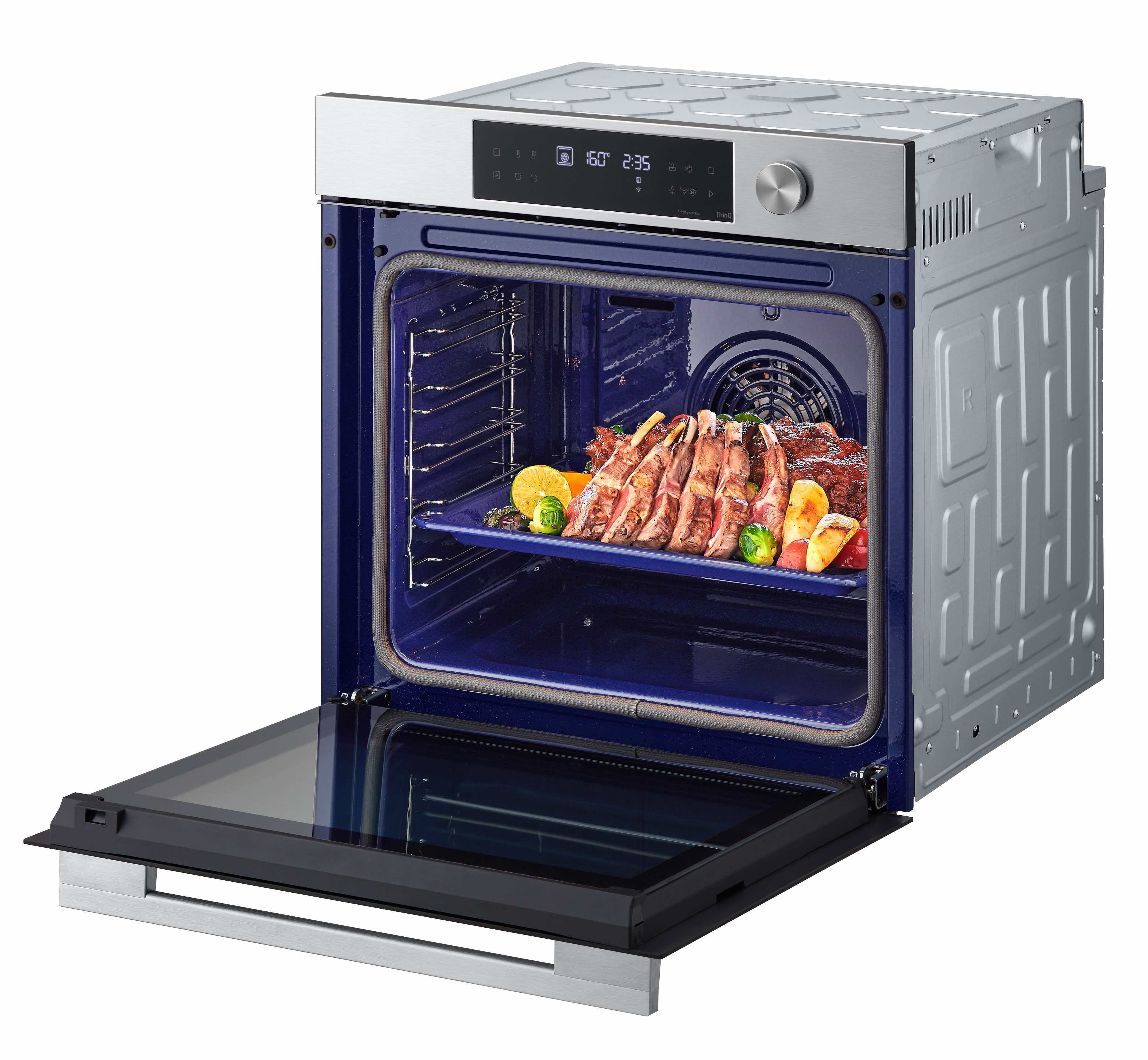 LG FORNO MULTIF PIROLITICO EASYCLEAN  76LT INOX A+ WSED7612S