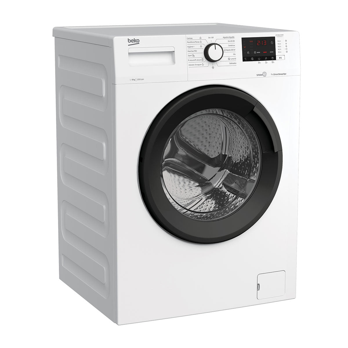 BEKO MAQUINA ROUPA 8KG 1200RT 15PROG (C) WTA8612XSWR