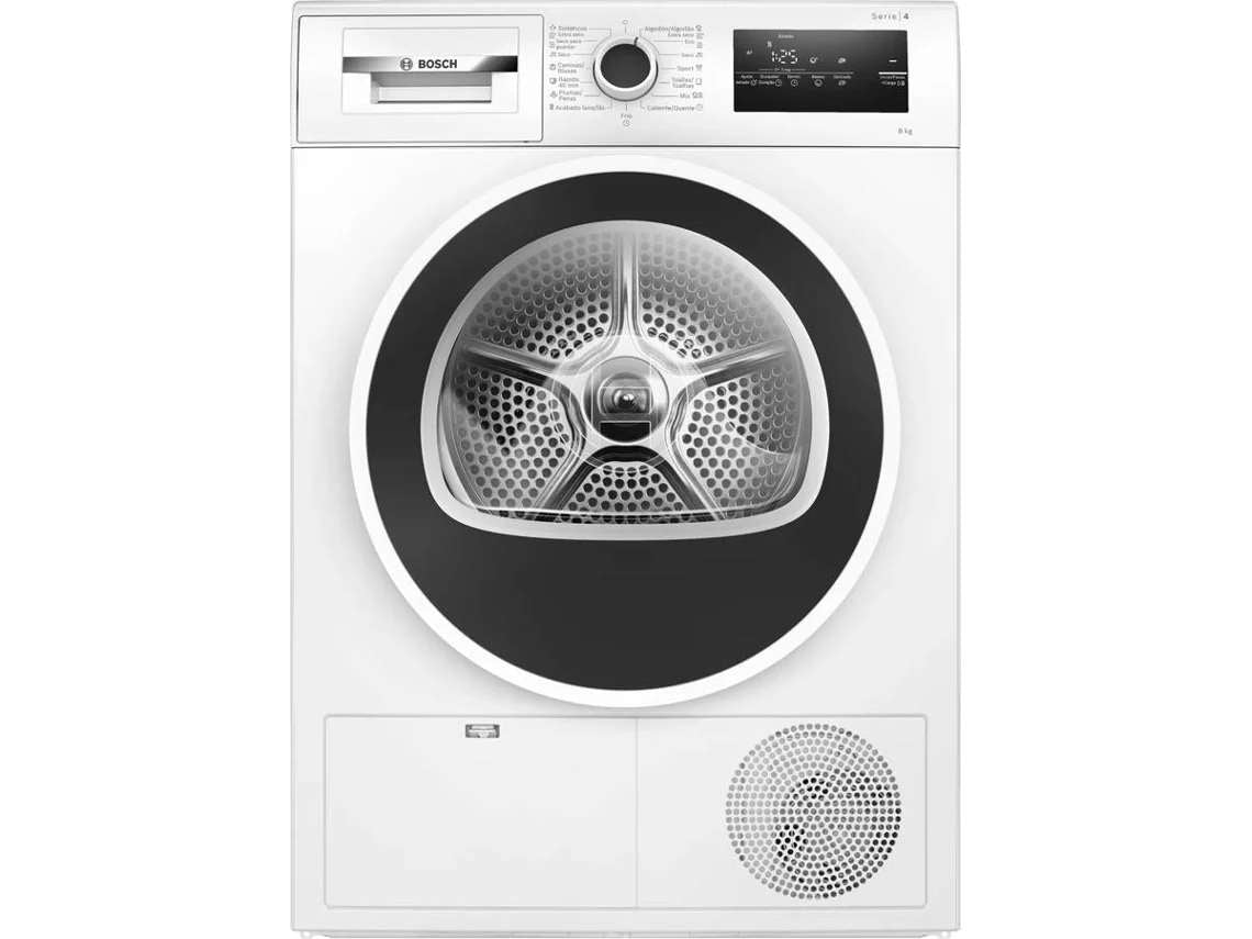 Máquina de Secar Roupa BOSCH - WTR83200ES (8Kg - A++) Serie 4