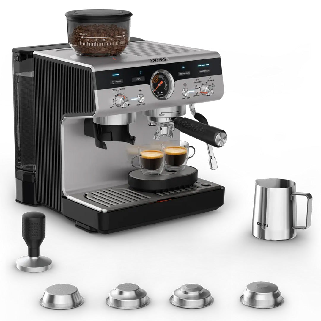 KRUPS MAQUINA CAFE EXPRESSO MANUAL 15BARES PRECISION XP801T10