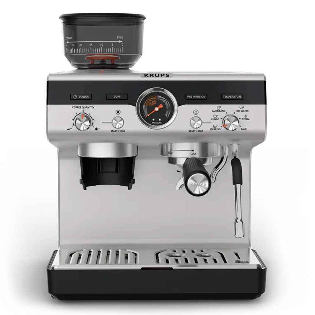 KRUPS MAQUINA CAFE EXPRESSO MANUAL 15BARES PRECISION XP801T10