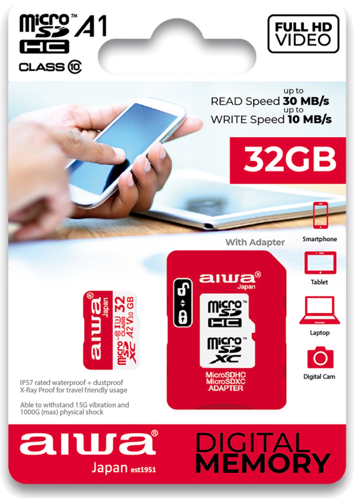 Cartão micro SD AIWA MSDC10-32GB