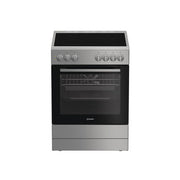 Indesit Fogao Vitro 60CM Forno Multif Silver (a)