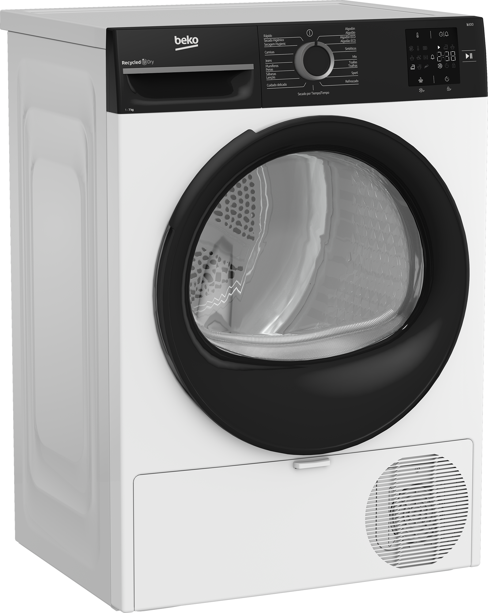 BEKO SECADOR ROUPA 7KG BOMBA CALOR (E) BM3T37230W