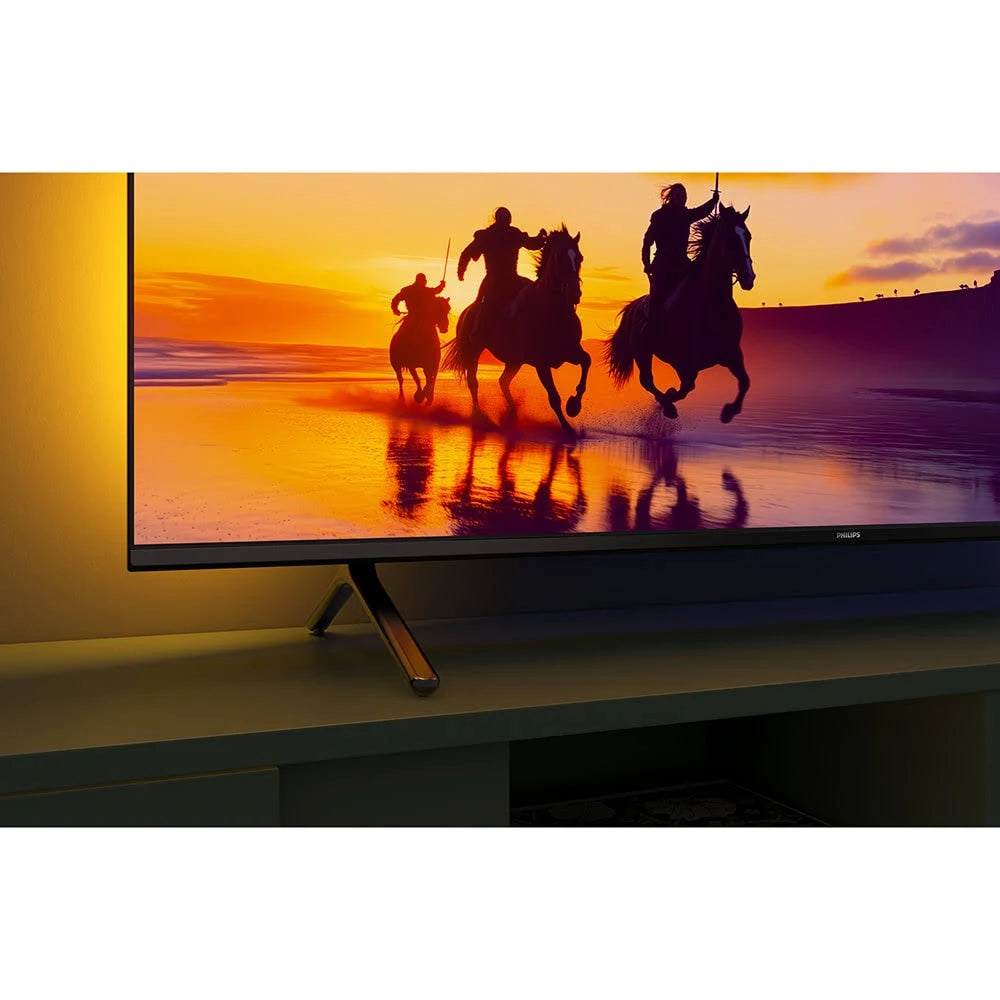 PHILIPS QLED 43" 4K UHD SMART TV AMBILIGHT 3HDMI 2USB (F) 43PUS851012